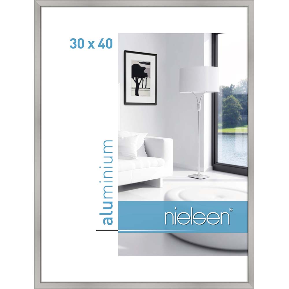 Classic Argent mat 30 x 40 cm