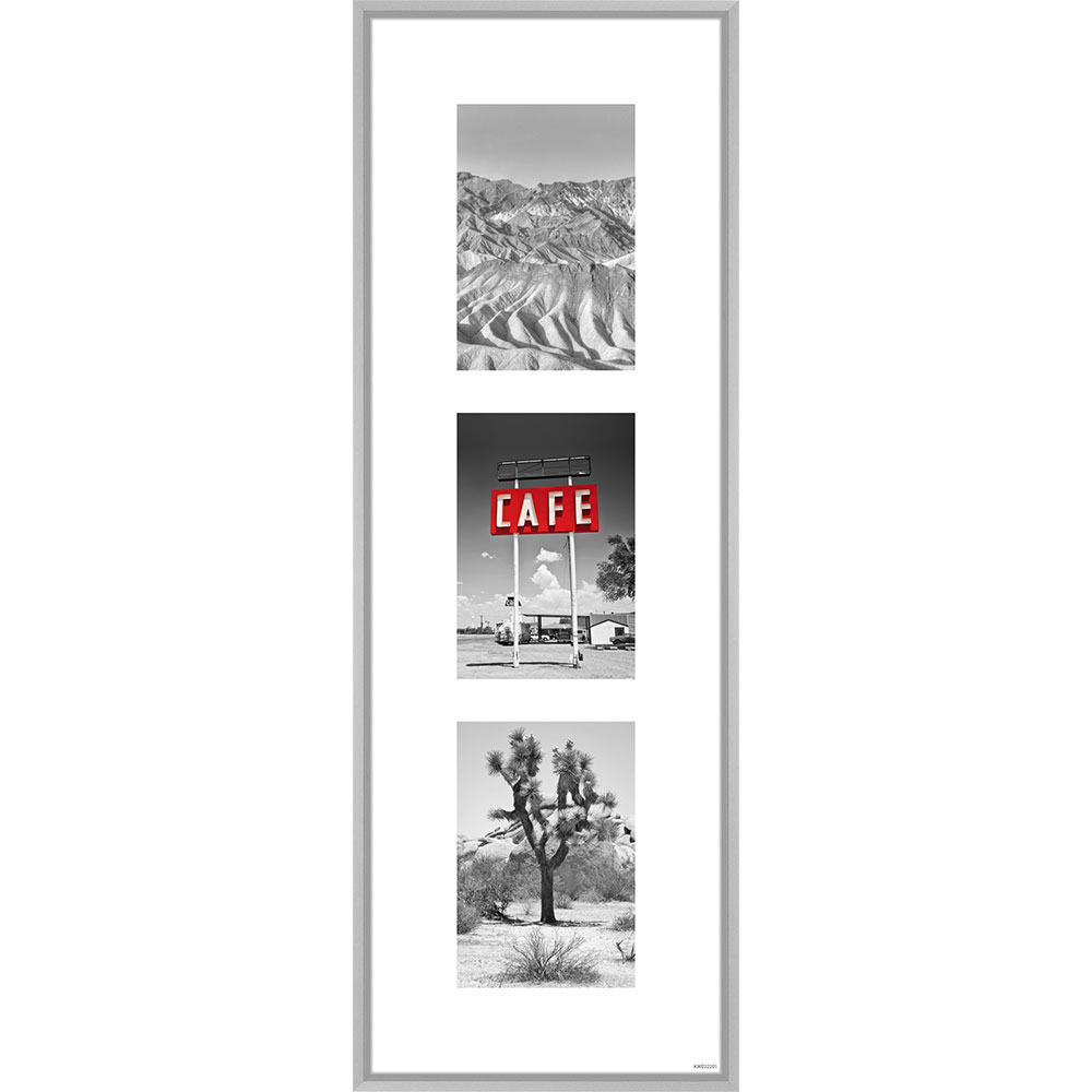 Gallery Junior Argent mat 20 x 60 cm