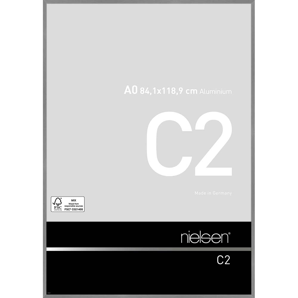 C2 Gris mat brossé 84,1 X 118,9 cm