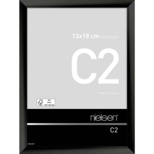 C2 Noir anodisé 13 x 18 cm