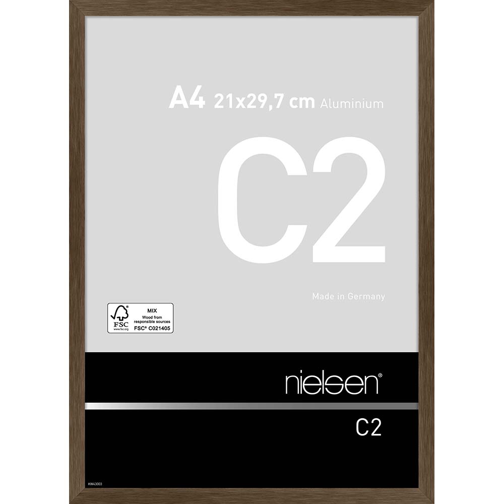 C2 Ambre mat brossé 21 x 29,7 cm