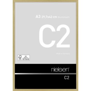 C2 Or mat brossé 29,7 x 42 cm