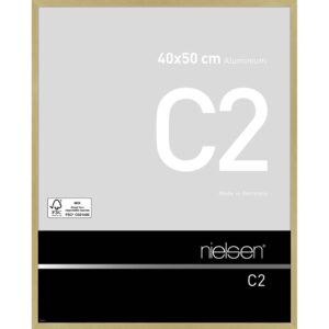 C2 Or mat brossé 40 x 50 cm