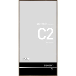 C2 Ambre mat brossé 50 x 100 cm
