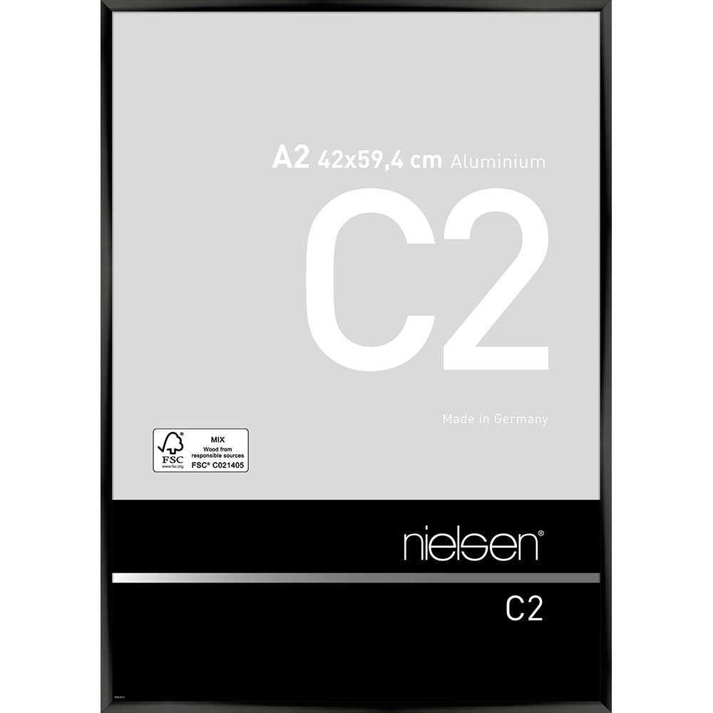 C2 Noir anodisé 42 x 59,4 cm