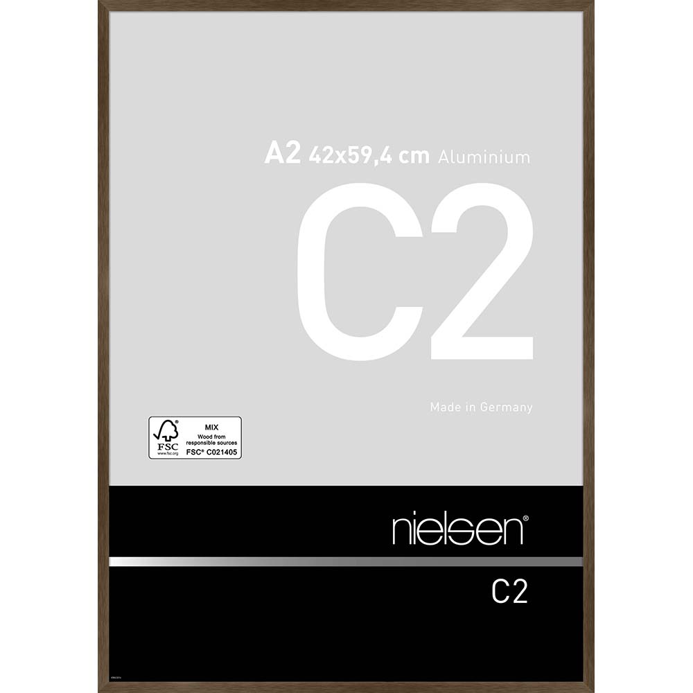 C2 Ambre mat brossé 42 x 59,4 cm