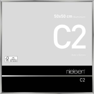 C2 Argent poli 50 x 50 cm