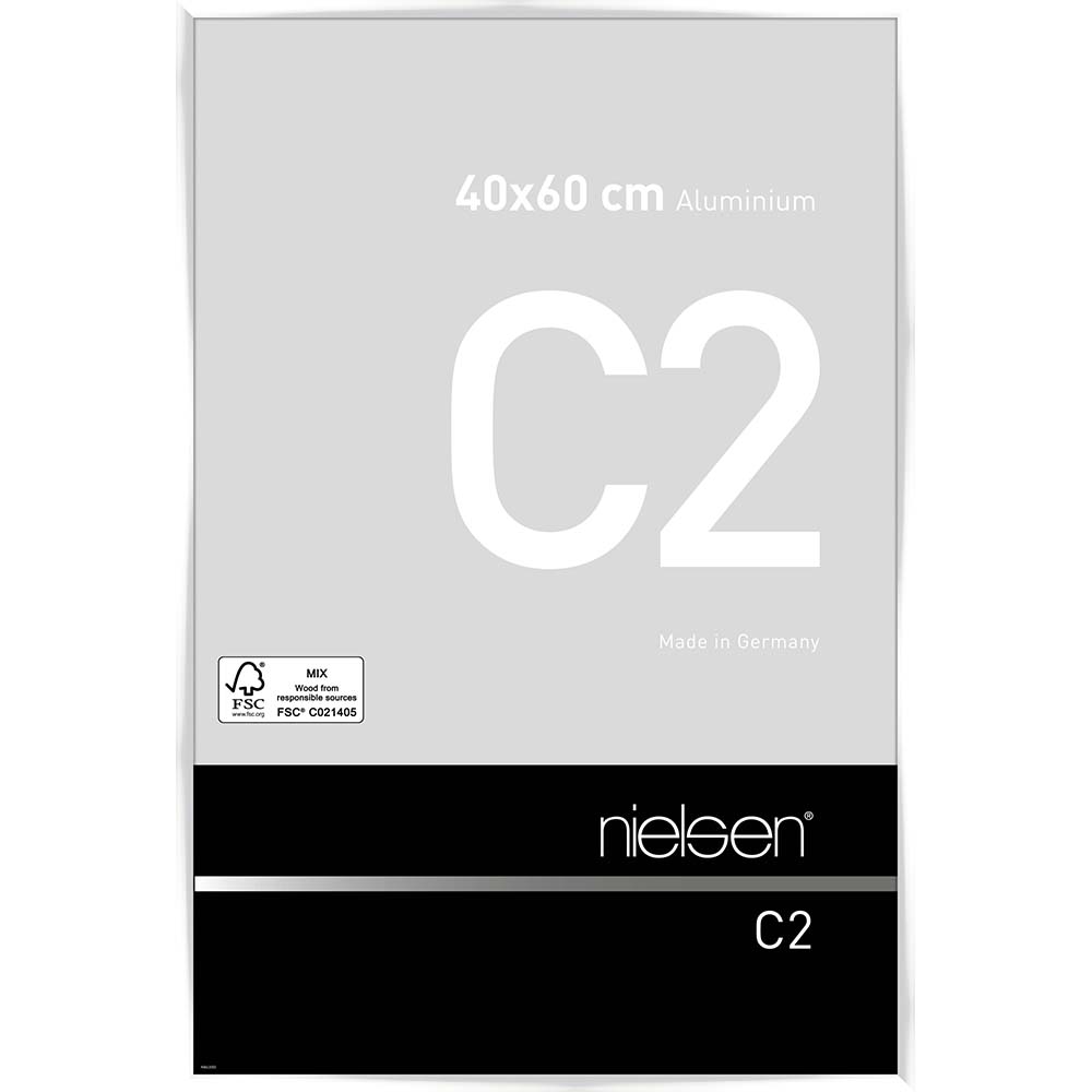 C2 Blanc brillant 40 x 60 cm