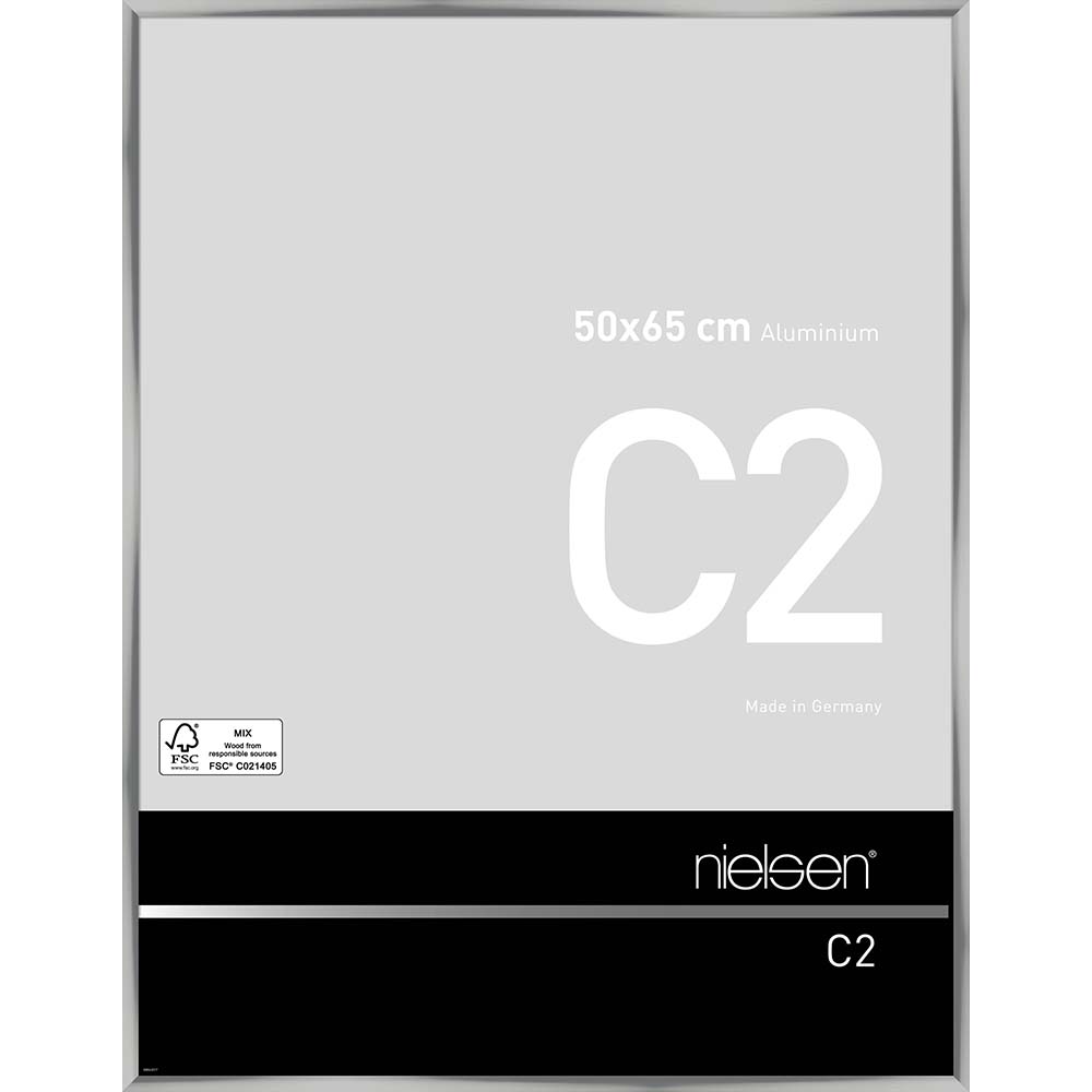 C2 Argent poli 50 x 65 cm