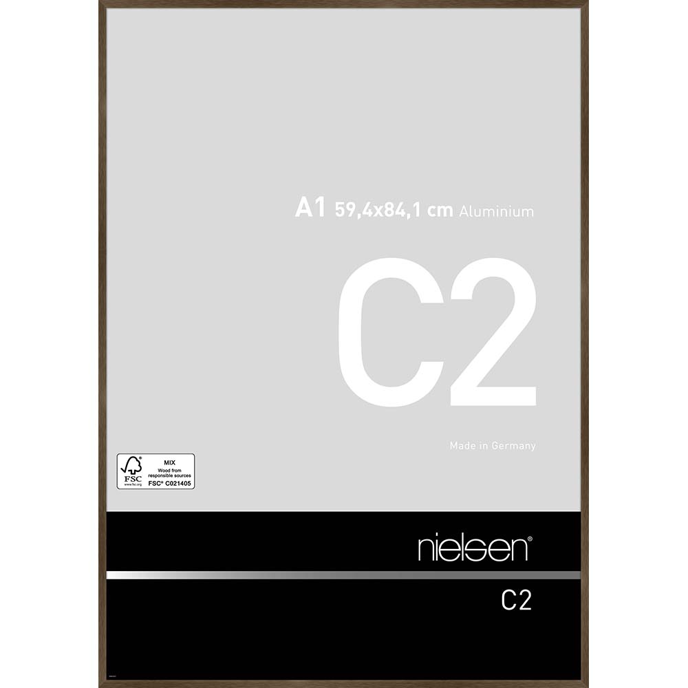 C2 Ambre mat brossé 59,4 x 84,1 cm
