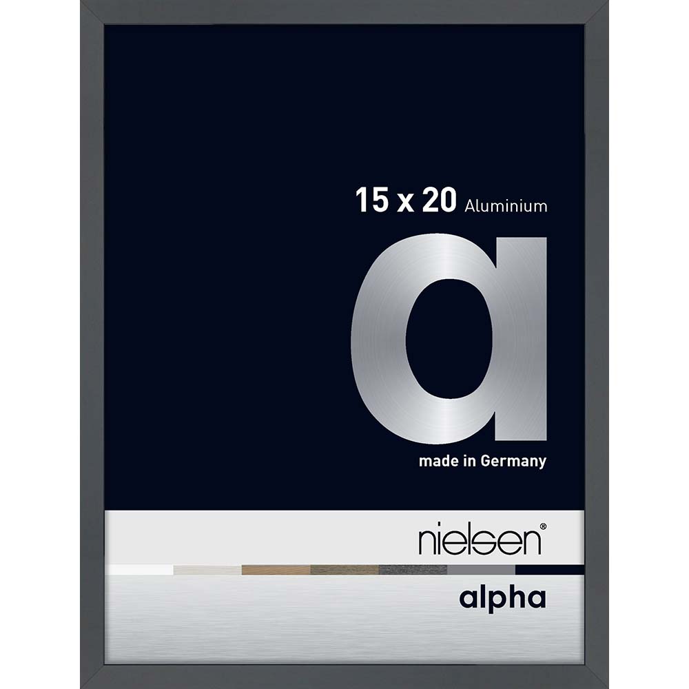 Alpha Gris ardoise 15 x 20 cm