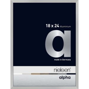 Alpha Argent mat 18 x 24 cm