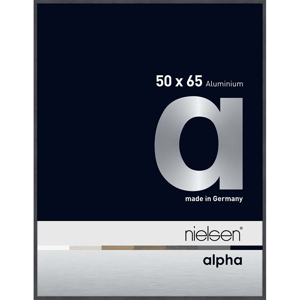 Alpha Anthracite 50 x 65 cm