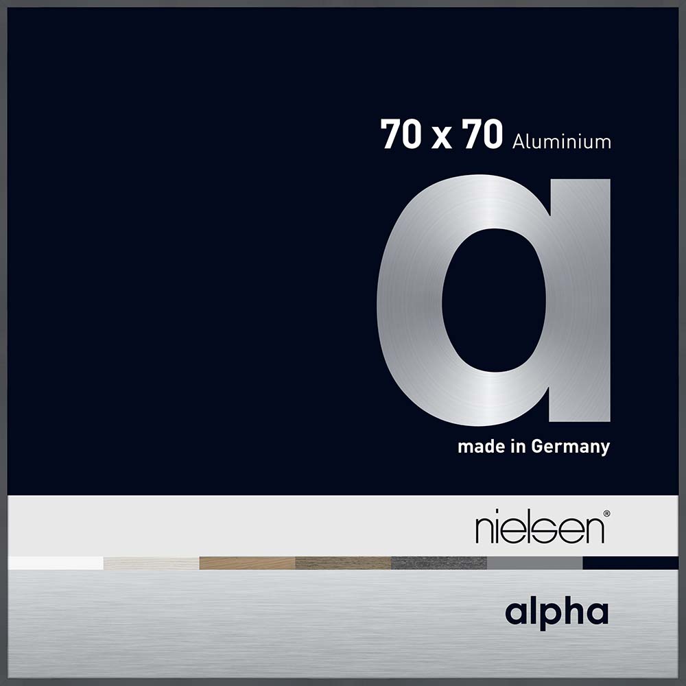 Alpha Gris ardoise 70 x 70 cm