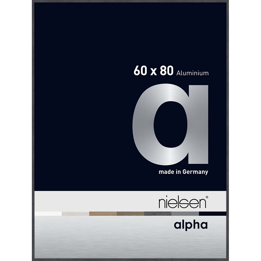Alpha Anthracite 60 x 80 cm