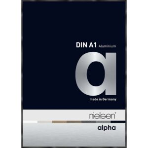Alpha Noir anodisé brillant 59,4 x 84,1 cm