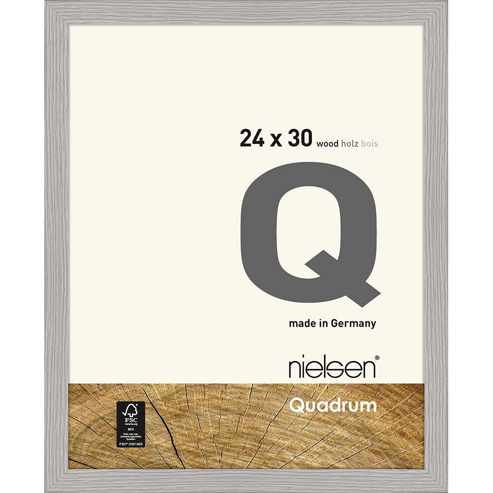 Quadrum Gris ciment 24 x 30 cm