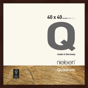 Quadrum Wengé 40 x 40 cm