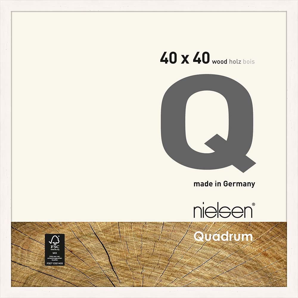 Quadrum Blanc de blanc 40 x 40 cm