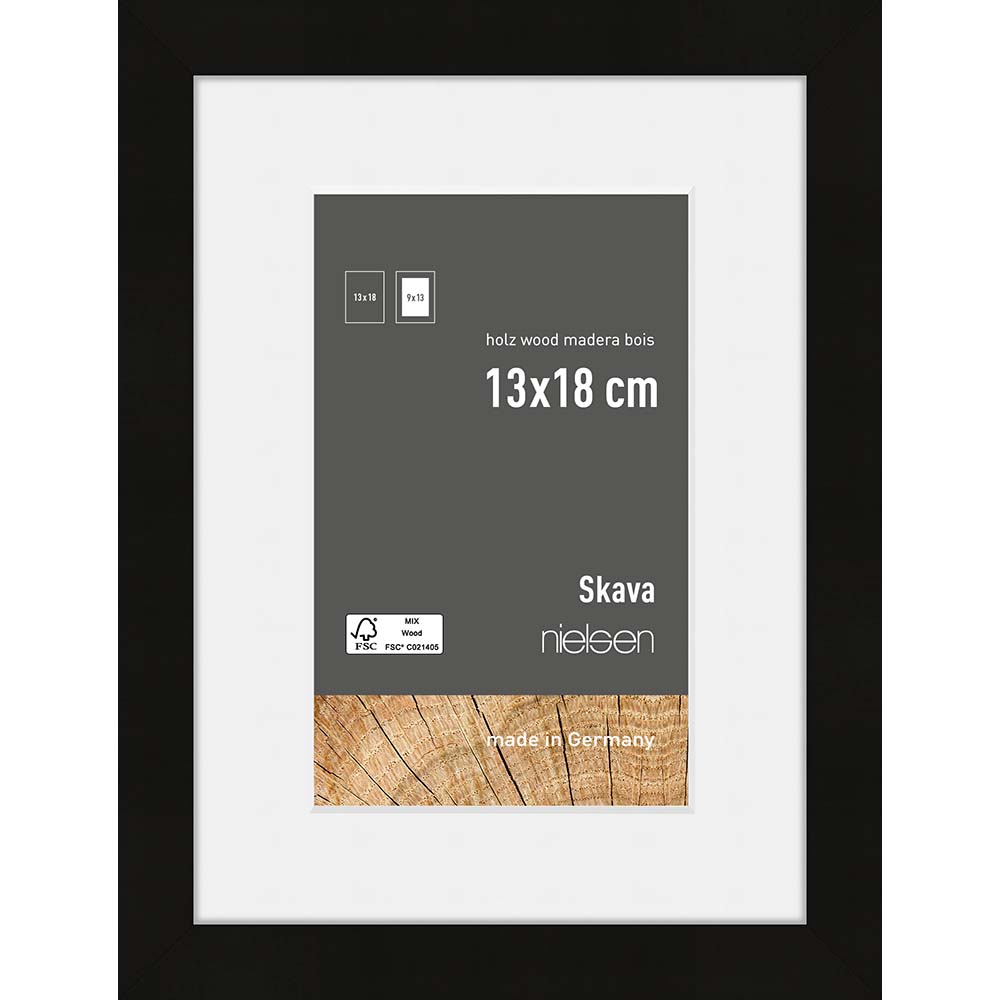 Skava 13x18/9x13 Noir