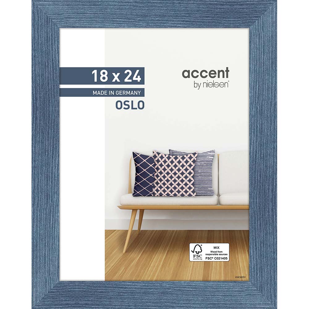 Oslo Bleu 18 x 24 cm